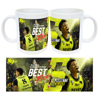 りそなグループ B.LEAGUE 2025-26 SEASON B1 レギュラーシーズンベストファイブ マグカップ #8 ジャレット・カルバー選手